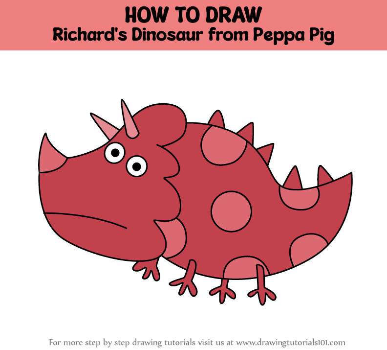 how-to-draw-richard-s-dinosaur-from-peppa-pig-peppa-pig-step-by-step