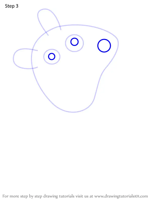 How to Draw Teddy from Peppa Pig (Peppa Pig) Step by Step ...