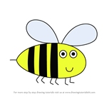 How to Draw Wasp from Peppa Pig