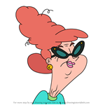How to Draw Betty Jo Flynn from Phineas and Ferb