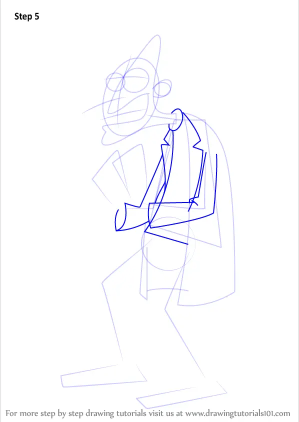 How to Draw Dr. Doofenshmirtz from Phineas and Ferb (Phineas and Ferb