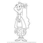 How to Draw Jenny from Phineas and Ferb