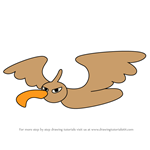 How to Draw Eagle from Pocoyo