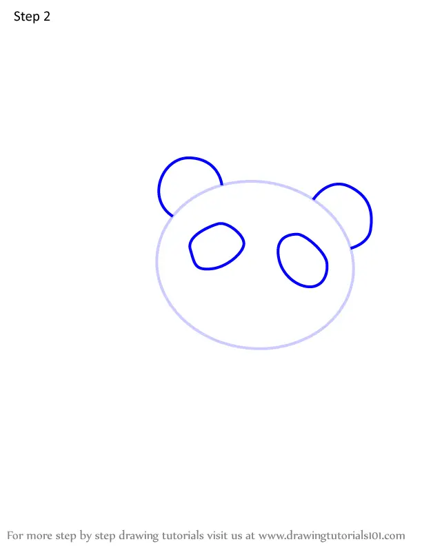 How to Draw Panda from Pocoyo (Pocoyo) Step by Step ...