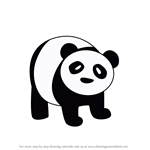 How to Draw Panda from Pocoyo