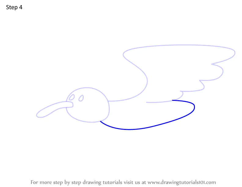 How to Draw Seagull from Pocoyo (Pocoyo) Step by Step ...