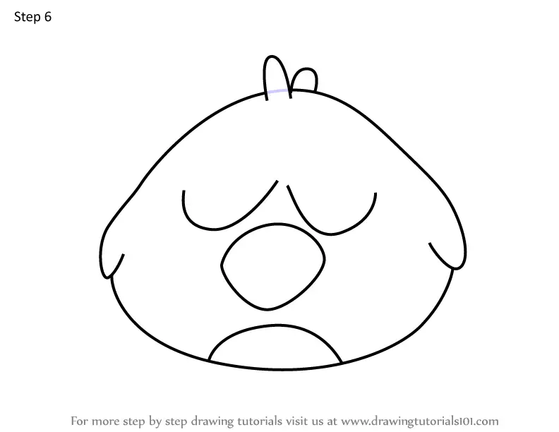 How to Draw Sleepy Bird from Pocoyo (Pocoyo) Step by Step ...