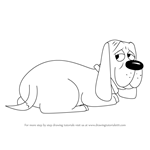 How to Draw Barlow from Pound Puppies
