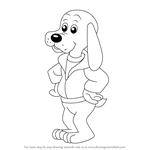 How to Draw Cooler from Pound Puppies