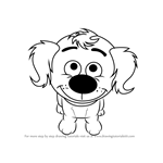 How to Draw Flip from Pound Puppies