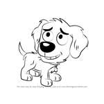 How to Draw Noodles from Pound Puppies