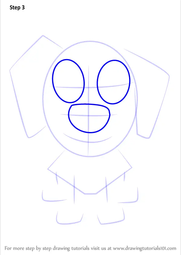 How to Draw Piper from Pound Puppies (Pound Puppies) Step by Step ...