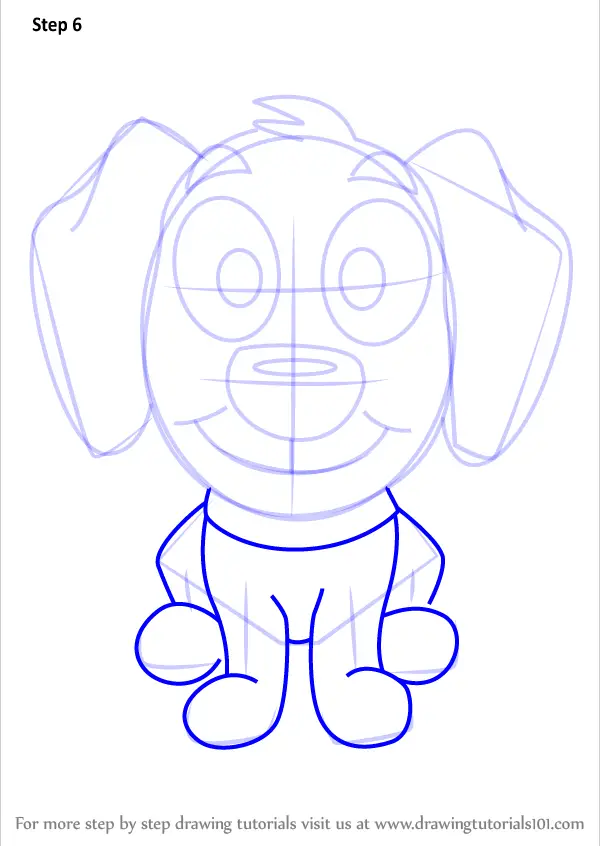 How to Draw Piper from Pound Puppies (Pound Puppies) Step by Step ...