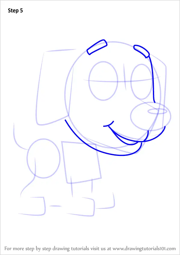 How to Draw Sweet Pea from Pound Puppies (Pound Puppies) Step by Step ...