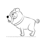How to Draw Zoltron from Pound Puppies