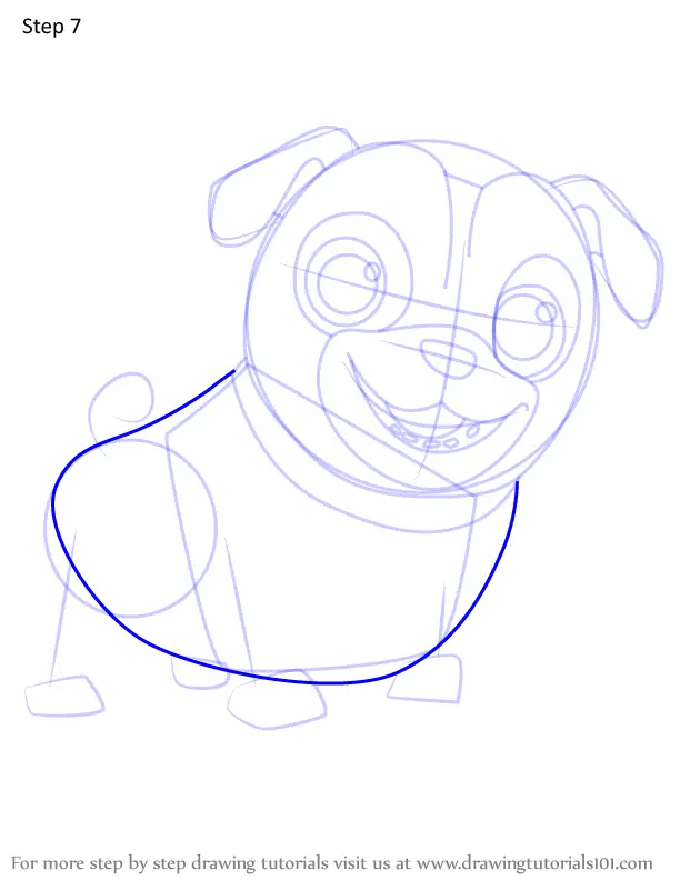 How to Draw Rolly from Puppy Dog Pals (Puppy Dog Pals) Step by Step ...