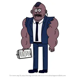 How to Draw Bobby from Regular Show