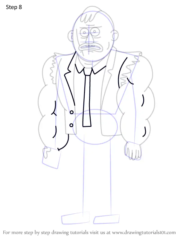 How to Draw Bobby from Regular Show (Regular Show) Step by Step ...