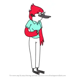 How to Draw Denise Smith from Regular Show