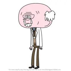 How to Draw Dr. Henry from Regular Show