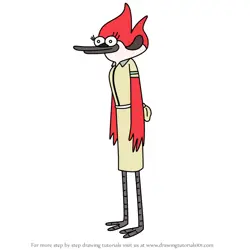 How to Draw Margaret Smith from Regular Show