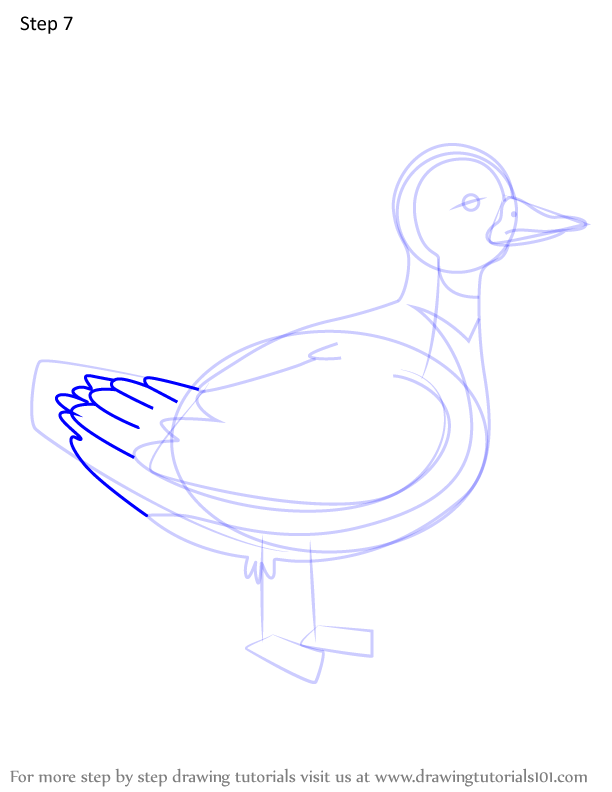 How to Draw Mother Duck from Regular Show (Regular Show) Step by Step ...