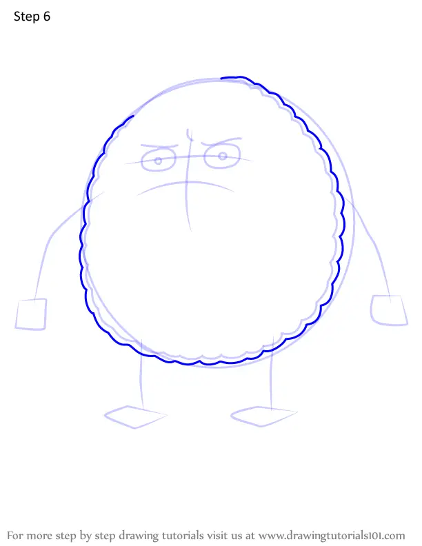 How to Draw Promise Pie from Regular Show (Regular Show) Step by Step ...