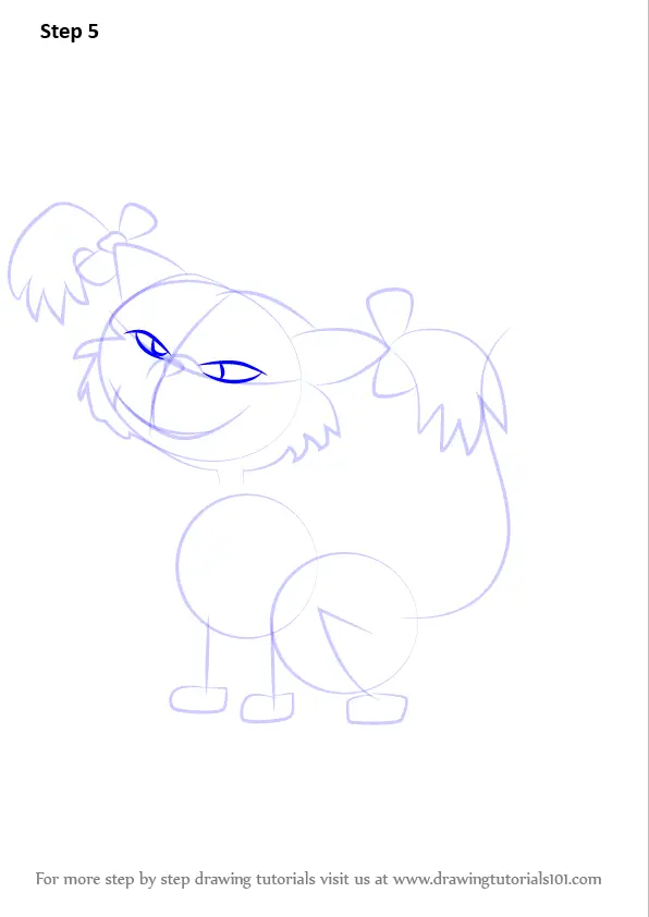 How To Draw Fluffy From Rugrats (rugrats) Step By Step 