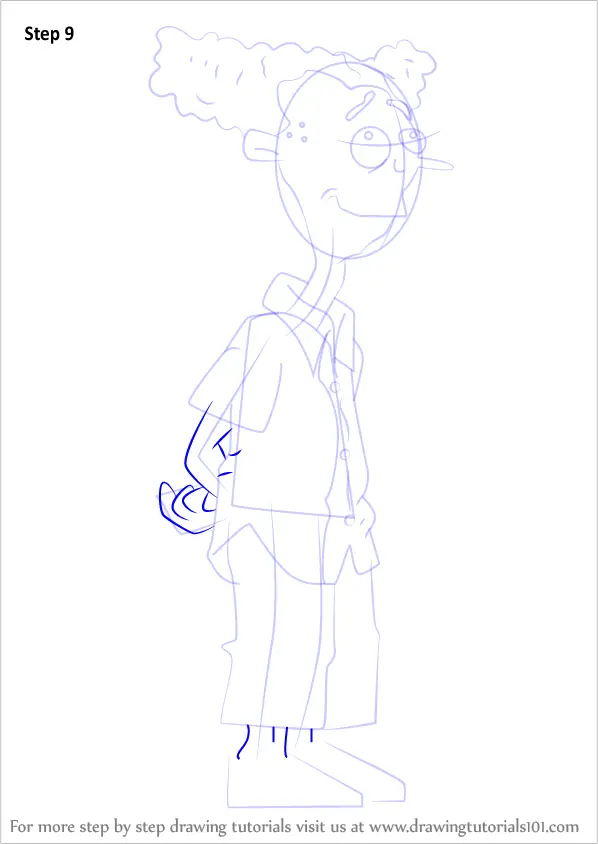 How to Draw Howard DeVille from Rugrats (Rugrats) Step by Step ...