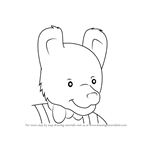 How to Draw Mr. Bear from Rupert