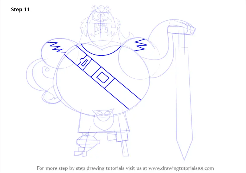 How to Draw The Scotsman from Samurai Jack (Samurai Jack) Step by Step ...