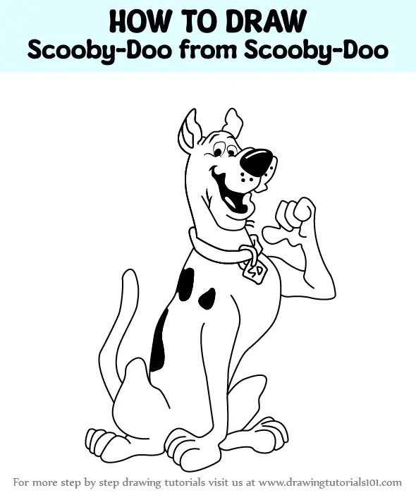 How to Draw Scooby-Doo from Scooby-Doo (Scooby-Doo) Step by Step ...