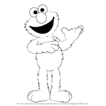 How to Draw Elmo from Sesame Street