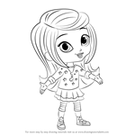 How to Draw Leah from Shimmer and Shine