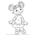 How to Draw Gabriela from Sid the Science Kid
