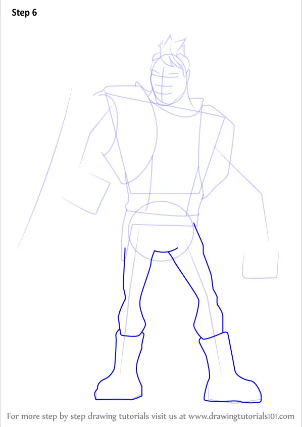 How to Draw Gerhard Stocker from Slugterra (Slugterra) Step by Step ...