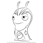 How to Draw Lariat from Slugterra