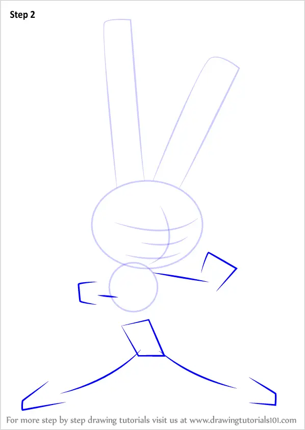 How to Draw Rabbit from Skunk Fu! (Slugterra) Step by Step ...