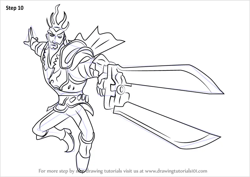 Step by Step How to Draw The Emperor from Slugterra ...