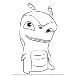 How to Draw Xmitter from Slugterra