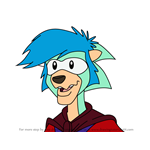 How to Draw Luke Periwinkle from Sonic Underground