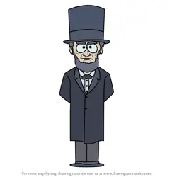 How to Draw Abraham Lincoln from South Park