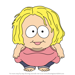 How to Draw Alana Thompson from South Park