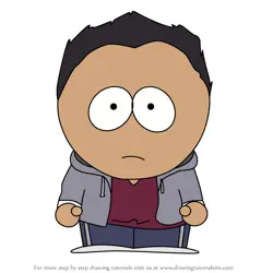 How to Draw Alejandro White from South Park