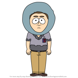 How to Draw Alex from South Park