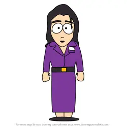 How to Draw Barbara Garthunk from South Park