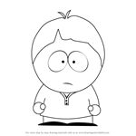 How to Draw Bradley Biggle from South Park