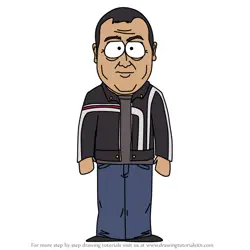 How to Draw Carlos Mencia from South Park