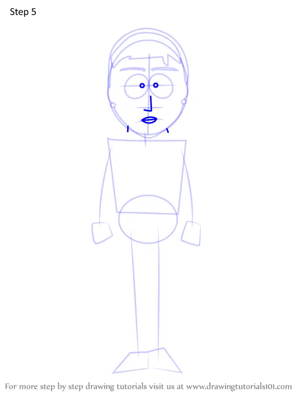 How to Draw Christophe's mother from South Park (South Park) Step by ...