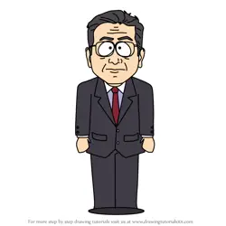 How to Draw Daniel Snyder from South Park